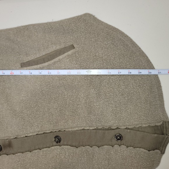 Free People Ruby Oversized Shirt Jacket Fleece Button Down Brown Read - Picture 13 of 14